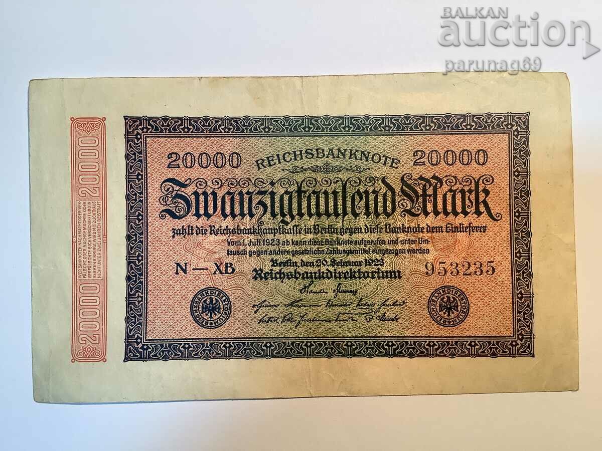 Germany 20 thousand marks 1923