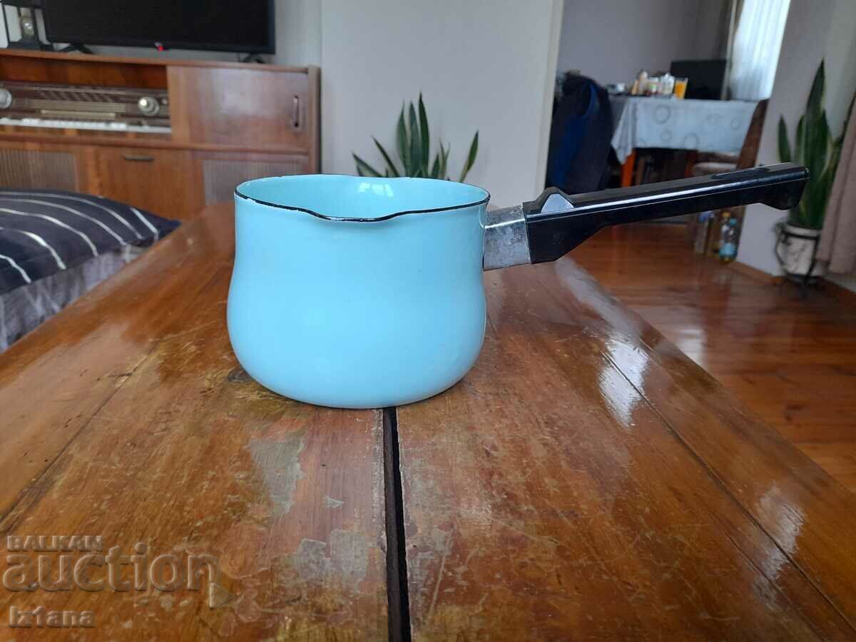 Аукцион Старо емайлирано джезве,касерола