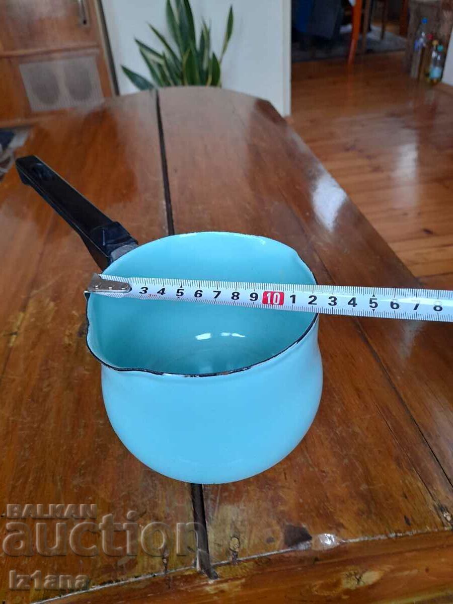 Старо емайлирано джезве,касерола - 7