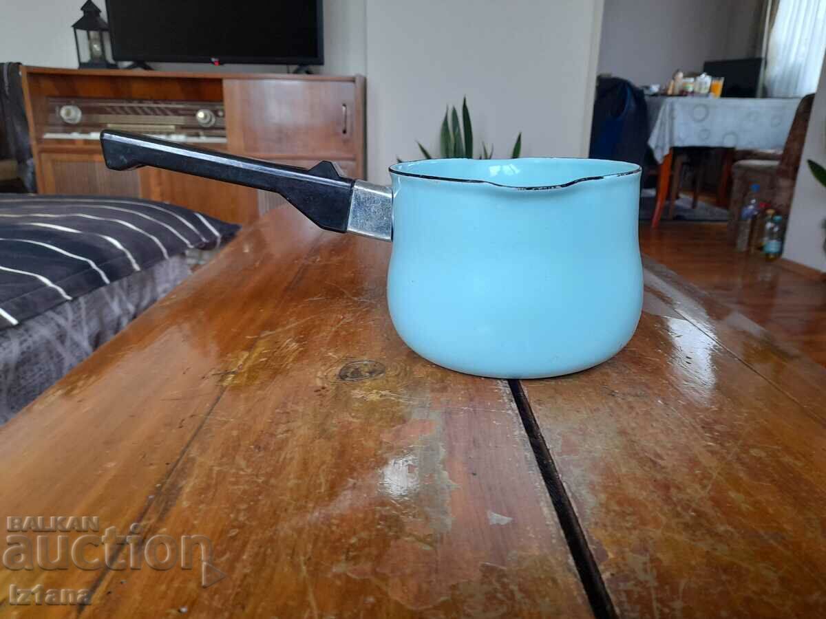 Старо емайлирано джезве,касерола