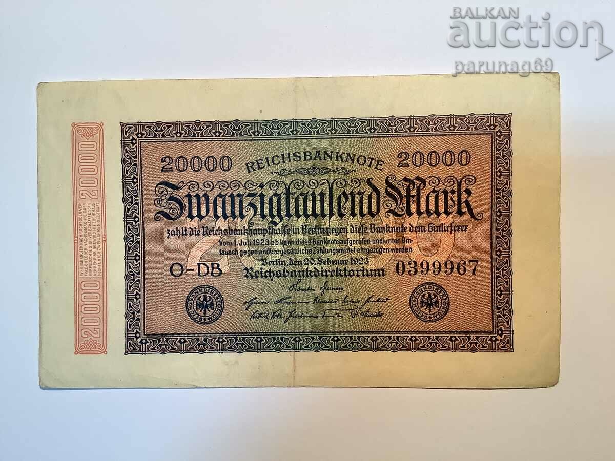 Γερμανία 20 χιλιάδες μάρκα 1923