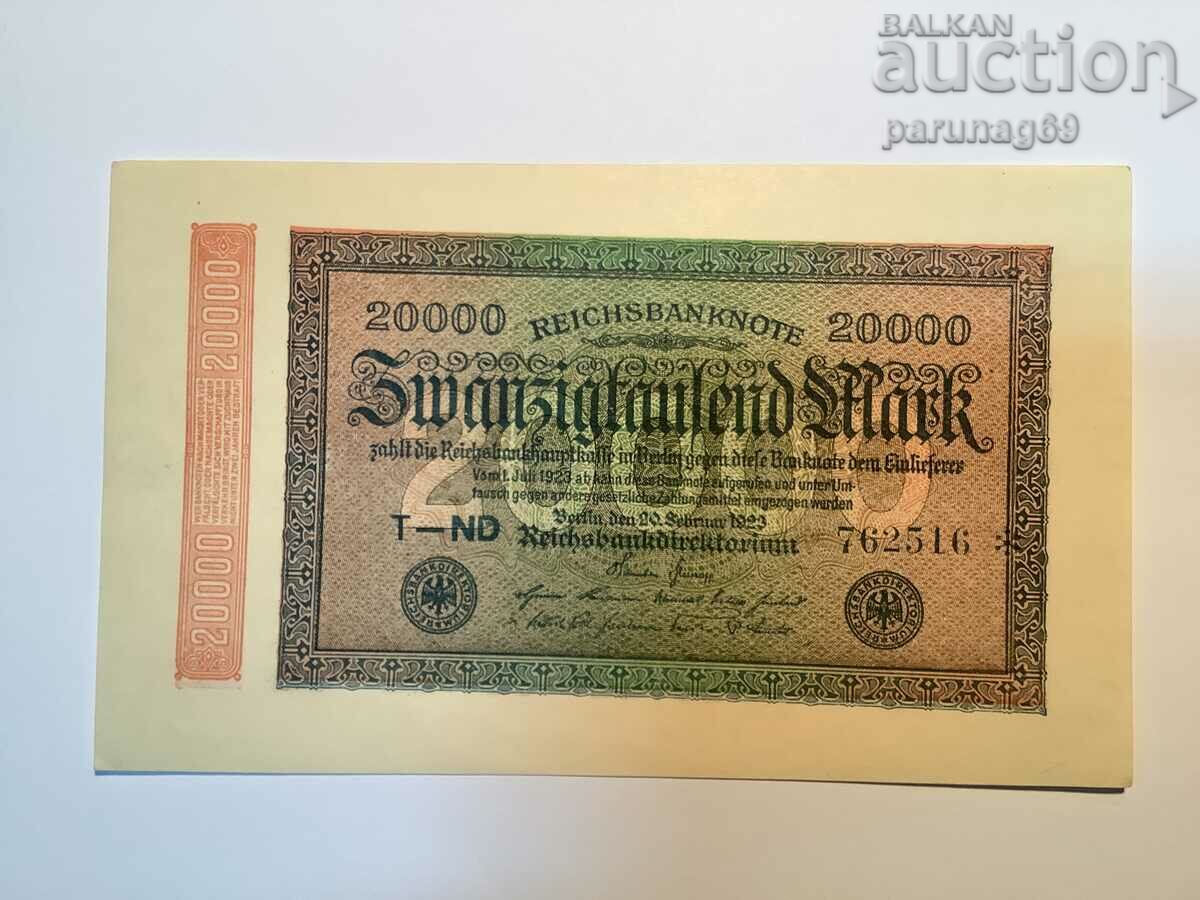 Γερμανία 20 χιλιάδες μάρκα 1923
