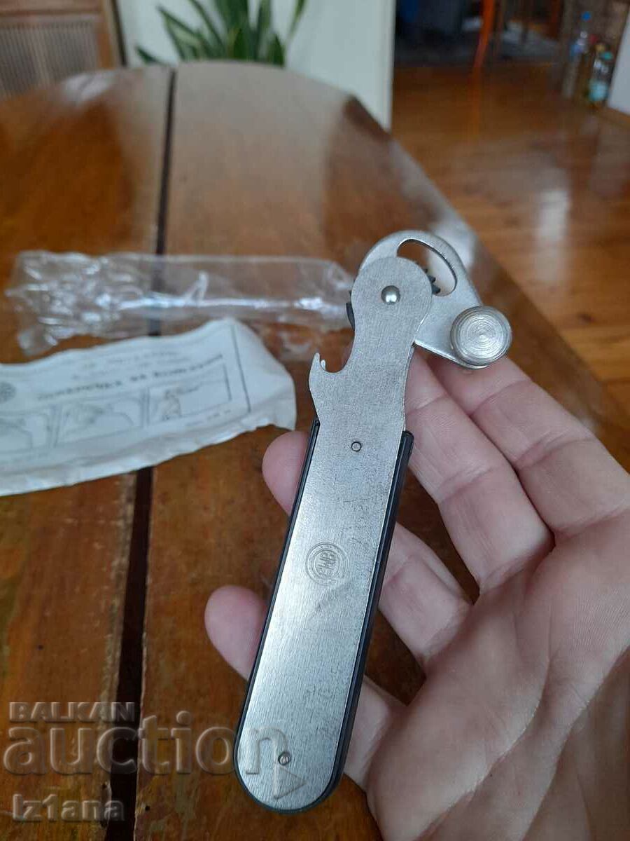 Old can opener Metalhim Sopot - 5 Old can opener Metalhim Sopot - 5