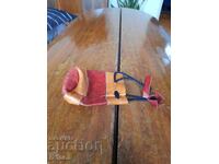 Poșetă veche din piele