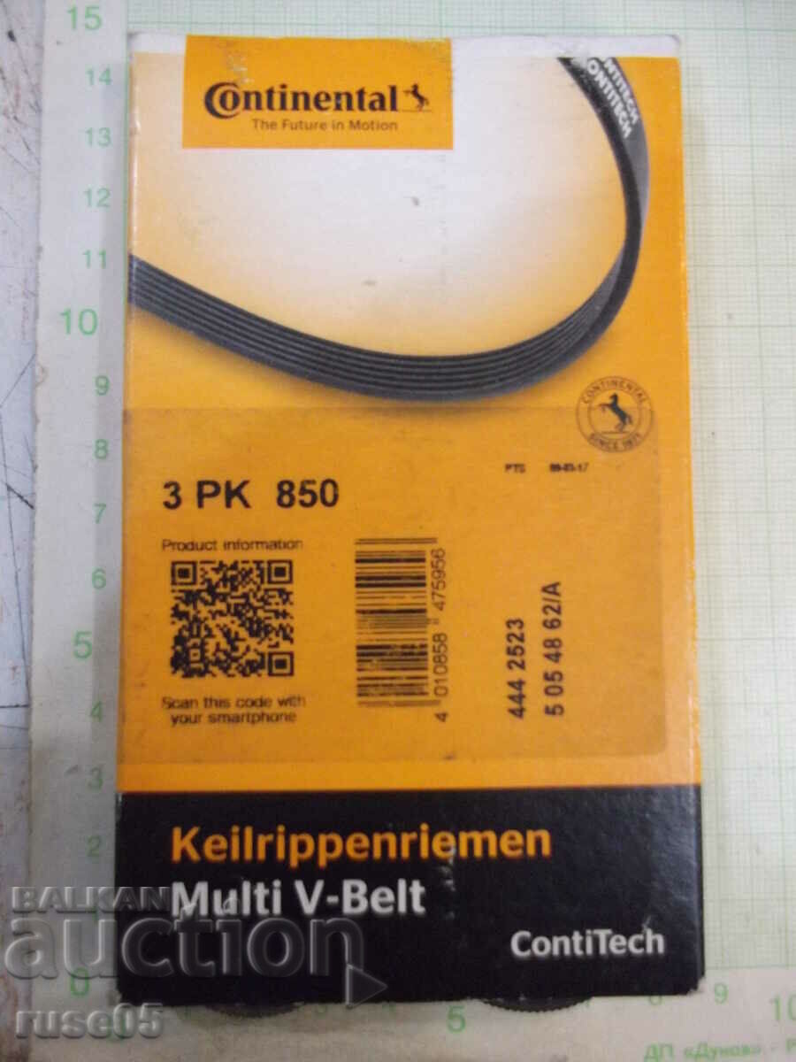 Track belt "CONTITECH 3 PK 850" new