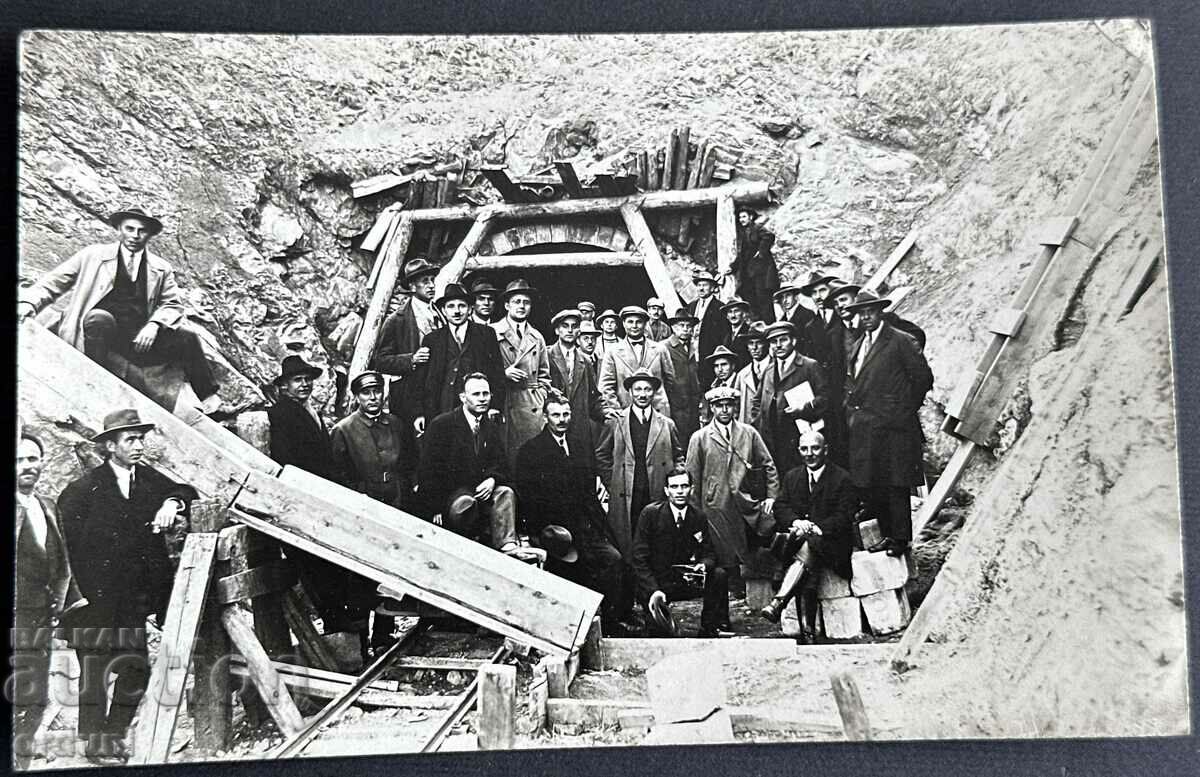 3924 Kingdom of Bulgaria construction of BDZ Railway Tunnel