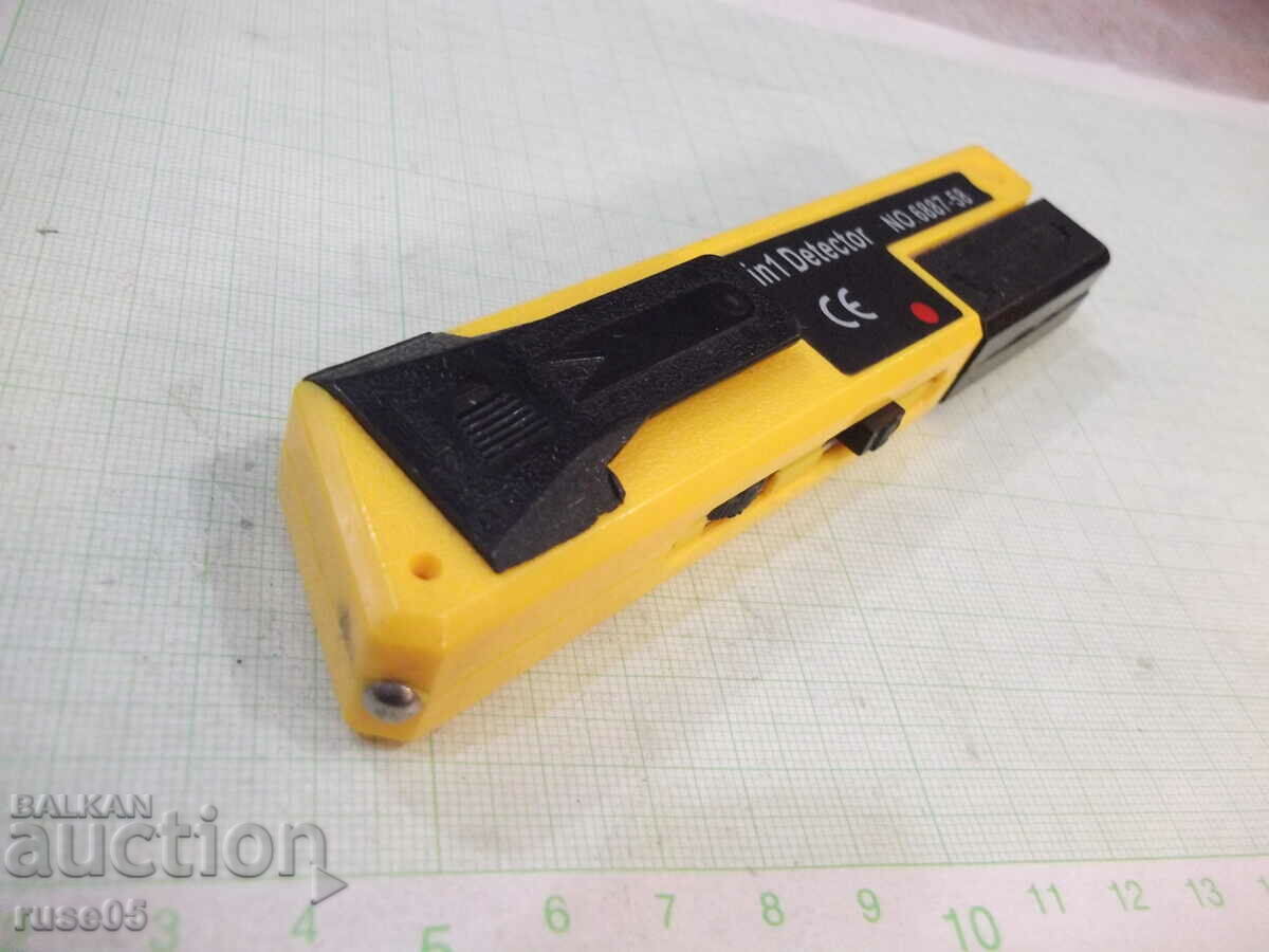 Licitație Detector "3 in 1 Nr. 6887-58" pentru tensiune, rezistenta la metal