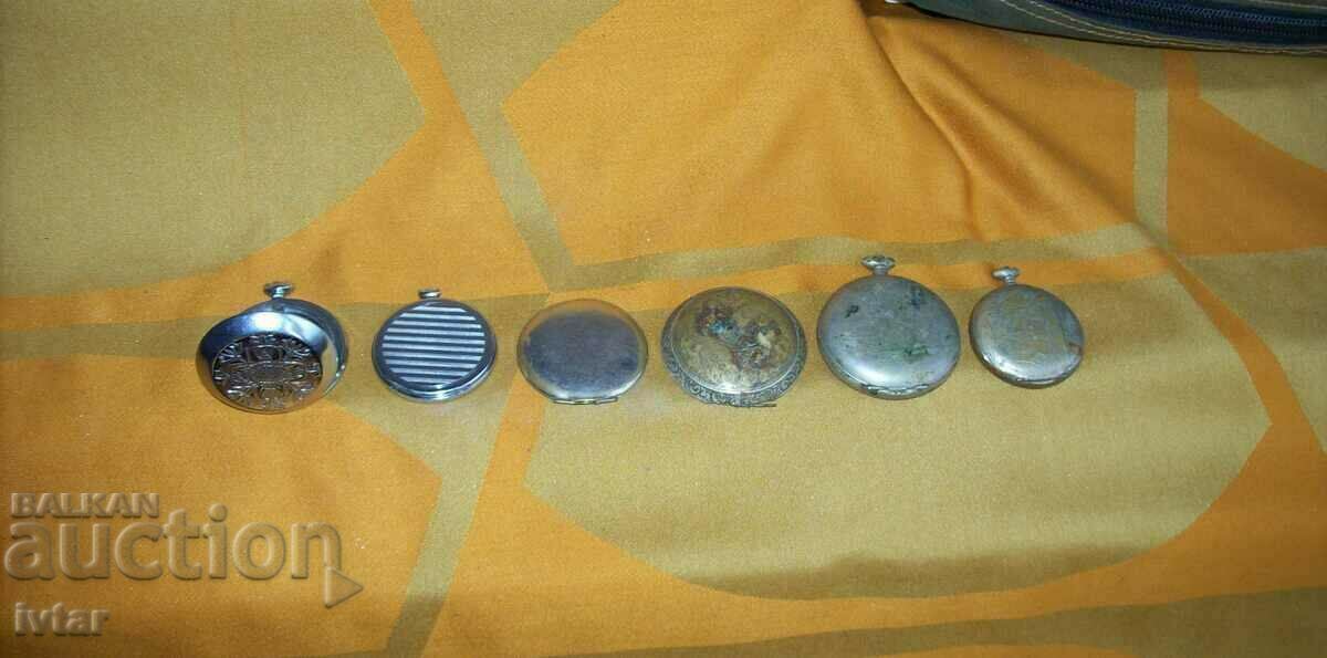 Lot of cases and covers for pocket watches with price 82.00 BGN | € 41.93 Lot of cases and covers for pocket watches with price 82.00 BGN | € 41.93