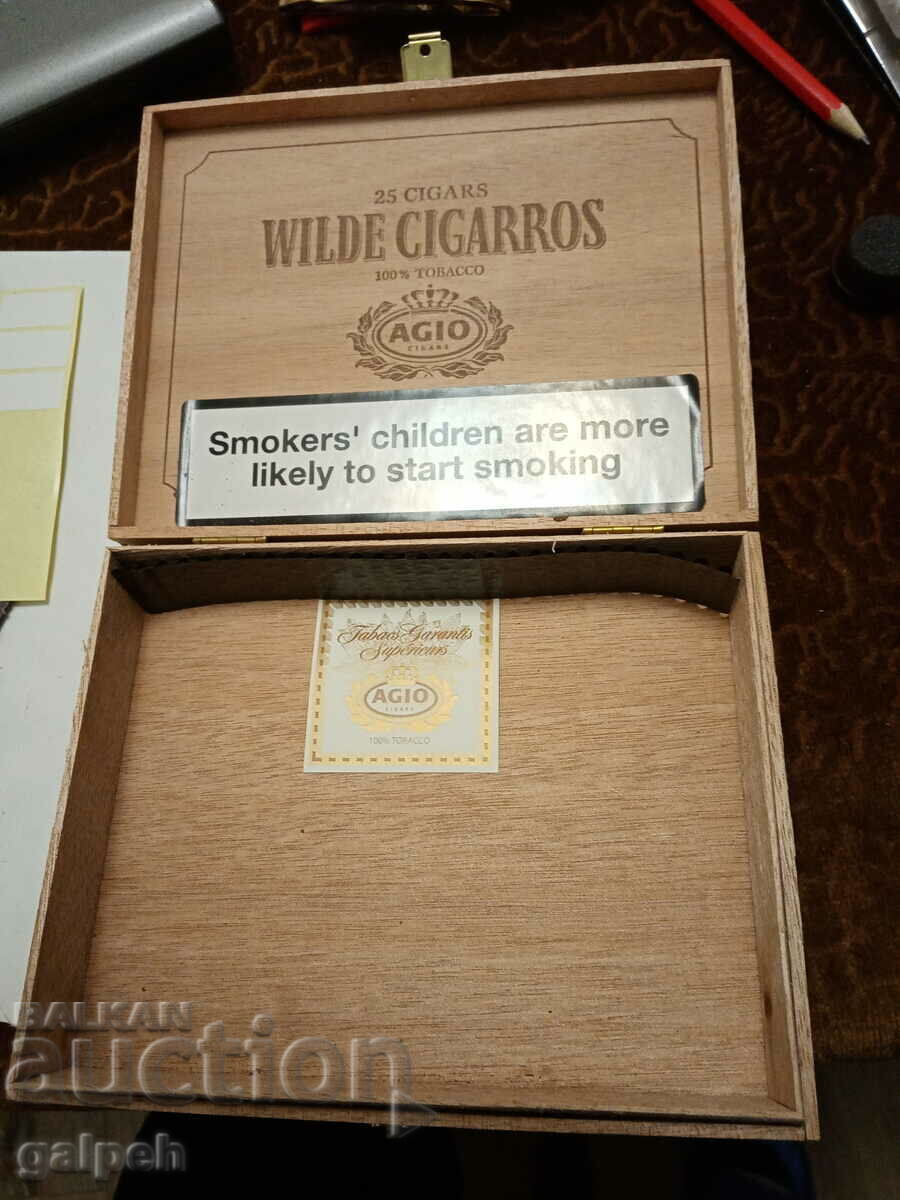 Auction BOX of CIGARS - BGN 10. Auction BOX of CIGARS - BGN 10.