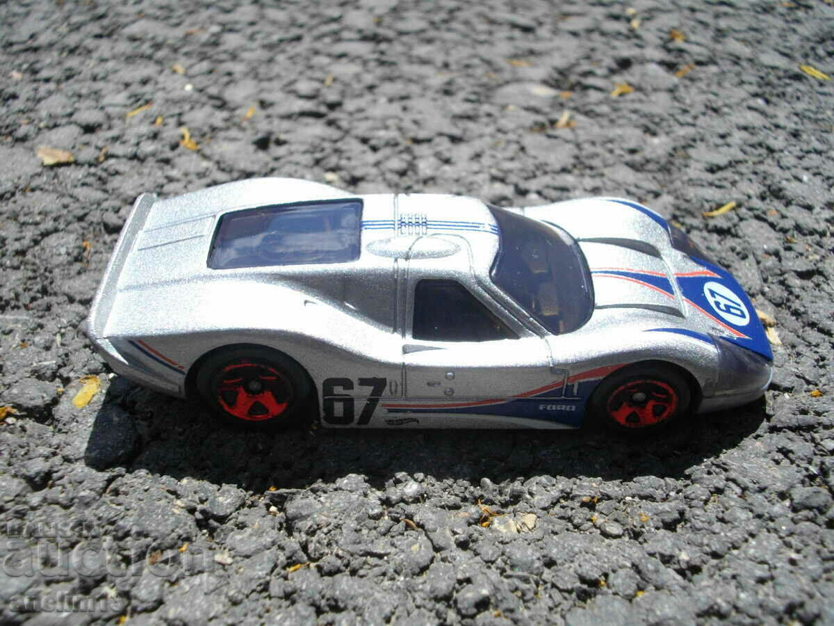 Delivery of FORD GT 40 HOT WHEELS METAL TROLLEY Delivery of FORD GT 40 HOT WHEELS METAL TROLLEY