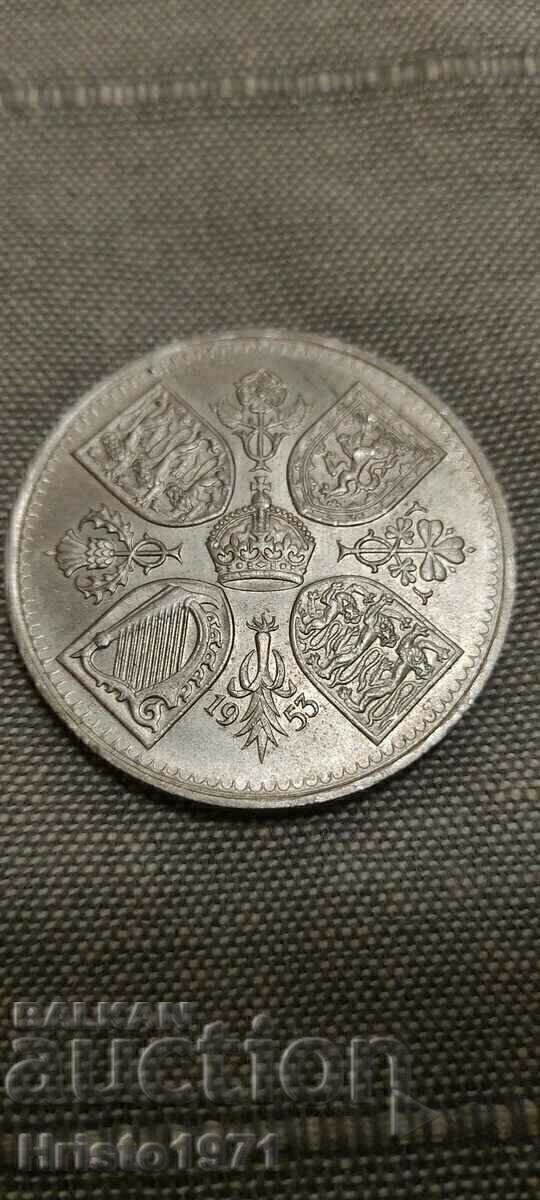 5 șilingi 1953 cu preț € 8.00 | 15.65 BGN 5 șilingi 1953 cu preț € 8.00 | 15.65 BGN