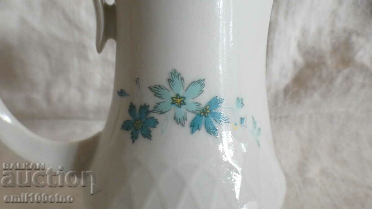 Small jug old Bulgarian porcelain Isis with price 8.00 BGN | € 4.09