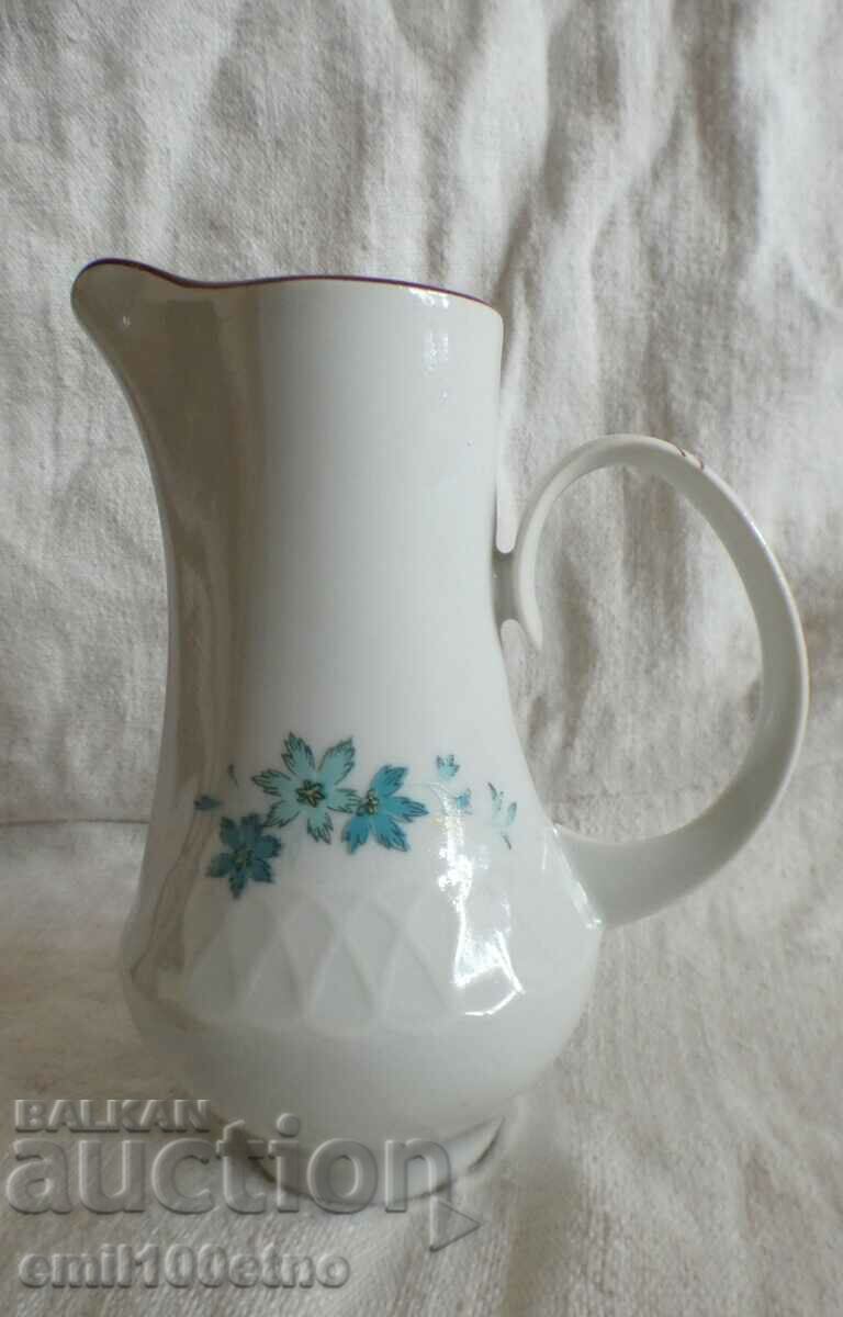 Auction  Small jug old Bulgarian porcelain Isis