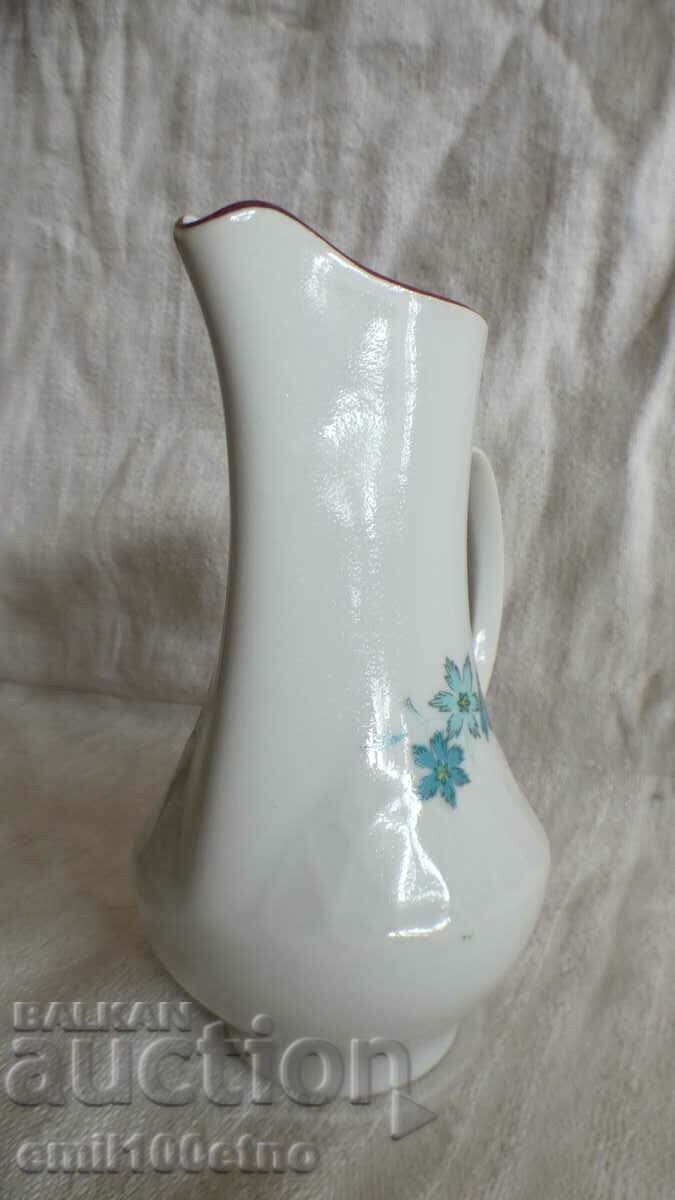 Small jug old Bulgarian porcelain Isis - 5