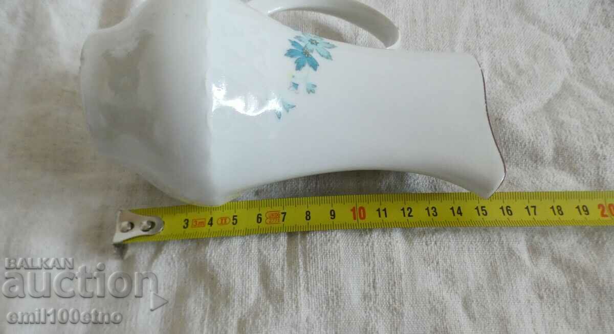 Small jug old Bulgarian porcelain Isis - 7