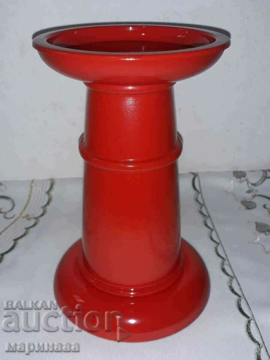 NEW CANDLE HOLDER. WOOD with price 5.00 BGN | € 2.56