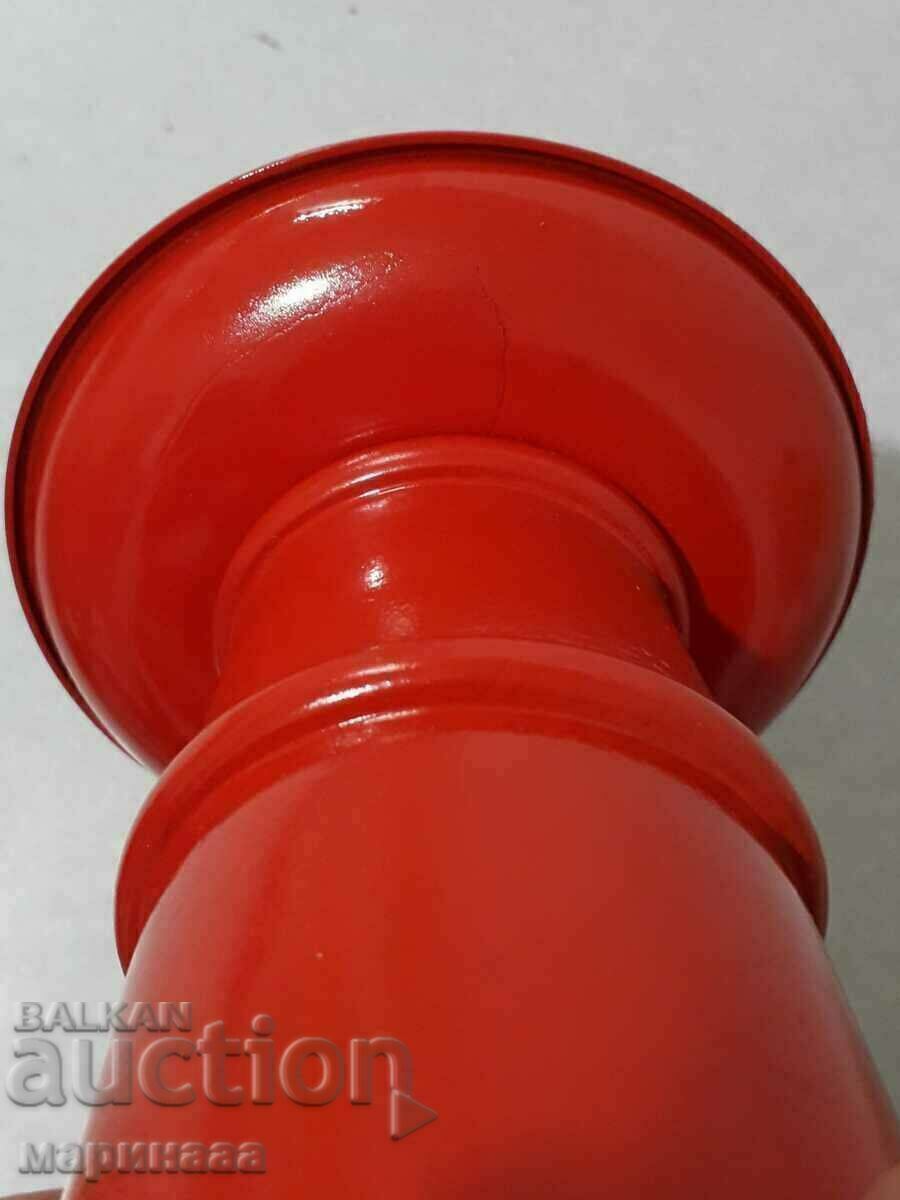 NEW CANDLE HOLDER. WOOD - 5