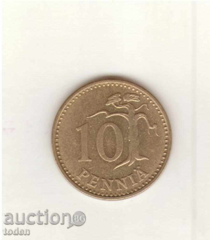 ++Finland-10 Penniä-1965 S-KM# 46++ cu preț € 0.26 | 0.51 BGN ++Finland-10 Penniä-1965 S-KM# 46++ cu preț € 0.26 | 0.51 BGN