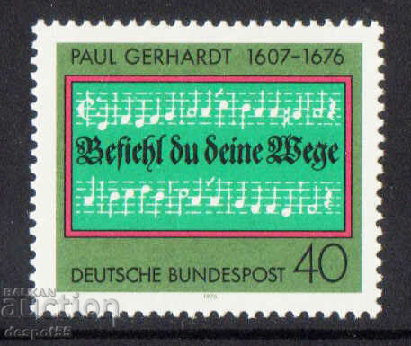 1976. GFR. Paul Gerhardt, hymn writer.