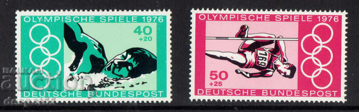 1976. GFR. Jocurile Olimpice de la Montreal, Canada.