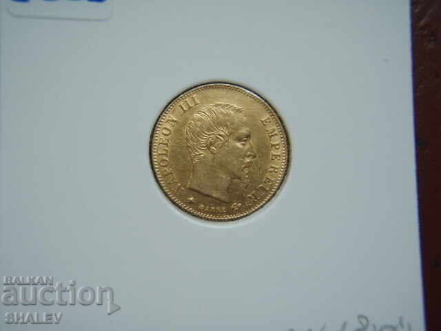 5 Francs 1860 ВВ France (5 Francs France) - XF/AU (gold) - 6 5 Francs 1860 ВВ France (5 Francs France) - XF/AU (gold) - 6