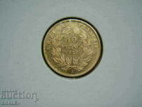 10 Francs 1859 A France (10 франка Франция) - XF (злато)