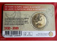 Belgium - 2 1/2 euro coin card 2020-100 from Antwerp