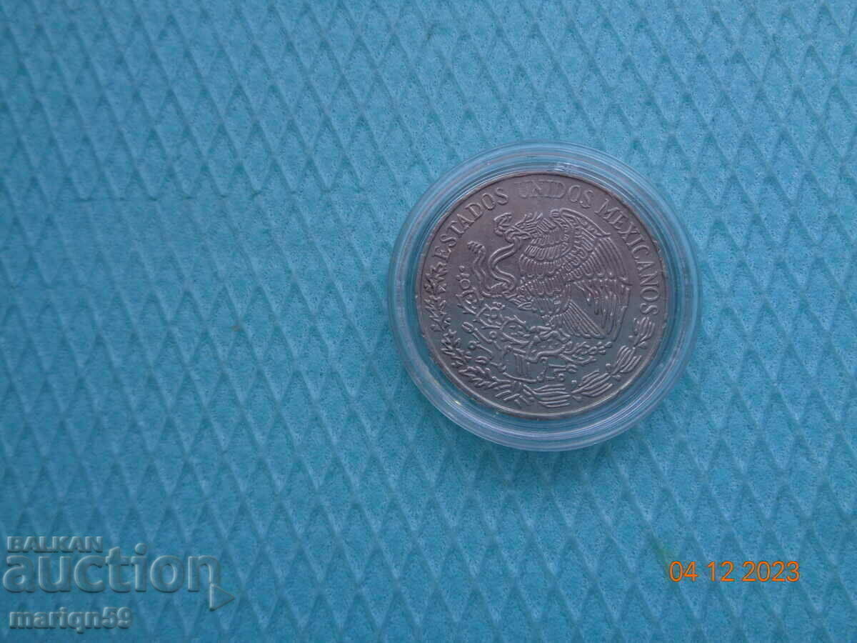 Licitație 5 pesos Mexic -1971 Destul de.-monedă mare