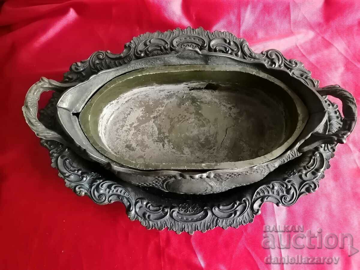 Old Bronze BAROQUE GARDINIERA with Stand with price 180.00 BGN | € 92.03 Old Bronze BAROQUE GARDINIERA with Stand with price 180.00 BGN | € 92.03