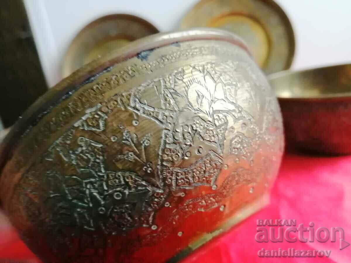 Old PERSIAN Brass Vessels with price 220.00 BGN | € 112.48