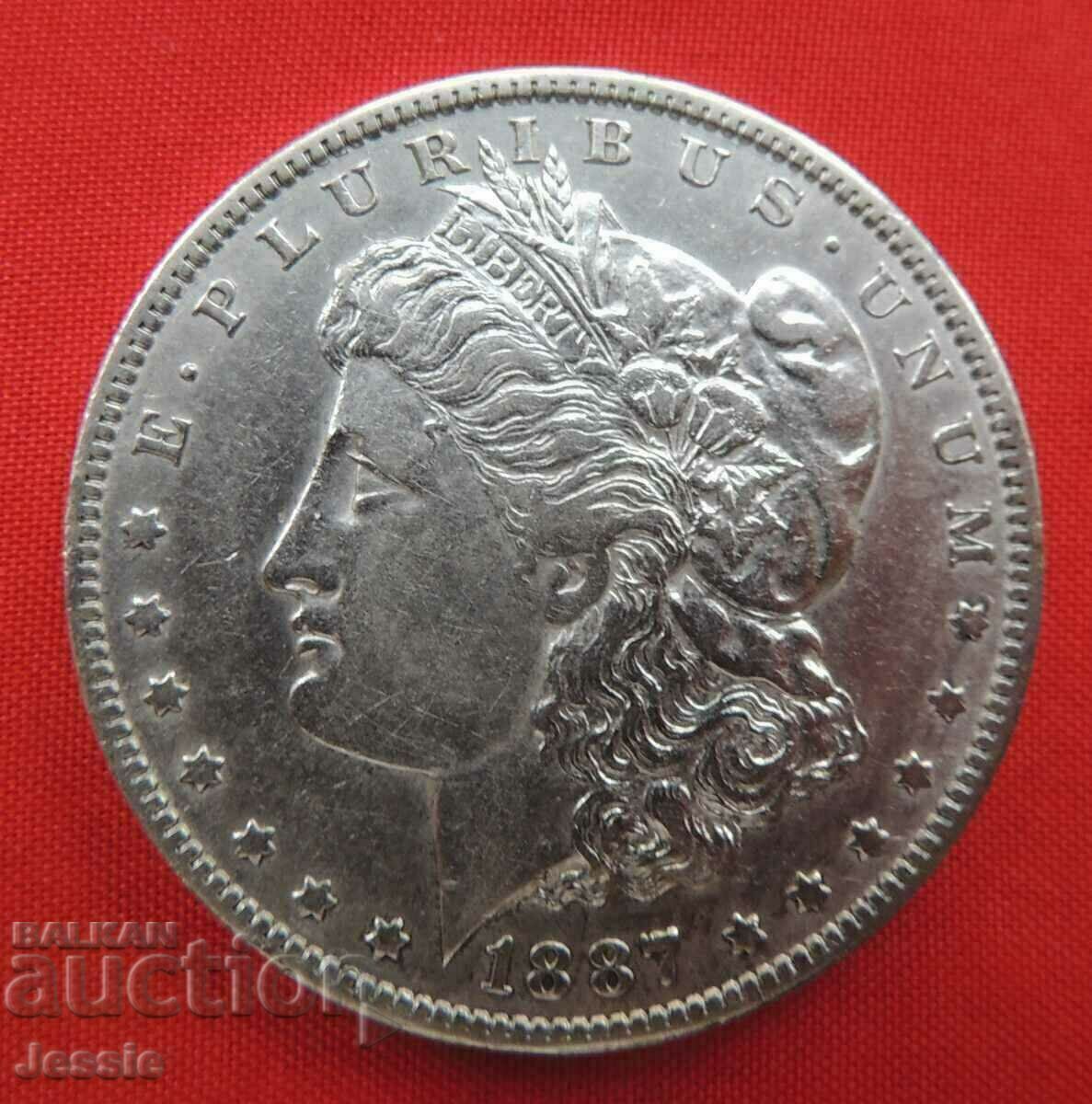 1 Dollar 1887 O USA Morgan Silver NO MADE IN CHINA ! with price 115.95 BGN | € 59.28 1 Dollar 1887 O USA Morgan Silver NO MADE IN CHINA ! with price 115.95 BGN | € 59.28