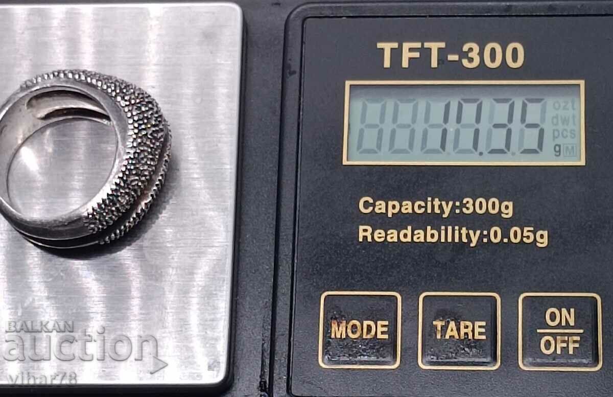 SOLID SILVER RING - 5 SOLID SILVER RING - 5