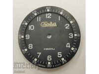 Γνήσιο σοβιετικό ρολόι Dial Slava Quartz USSR