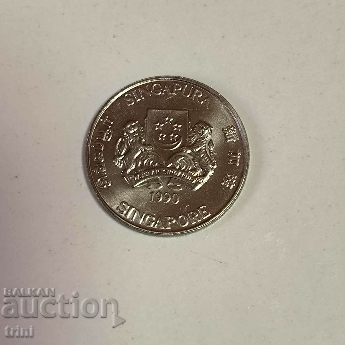 Singapore 20 cents 1990 year g7 with price 0.70 BGN | € 0.36 Singapore 20 cents 1990 year g7 with price 0.70 BGN | € 0.36