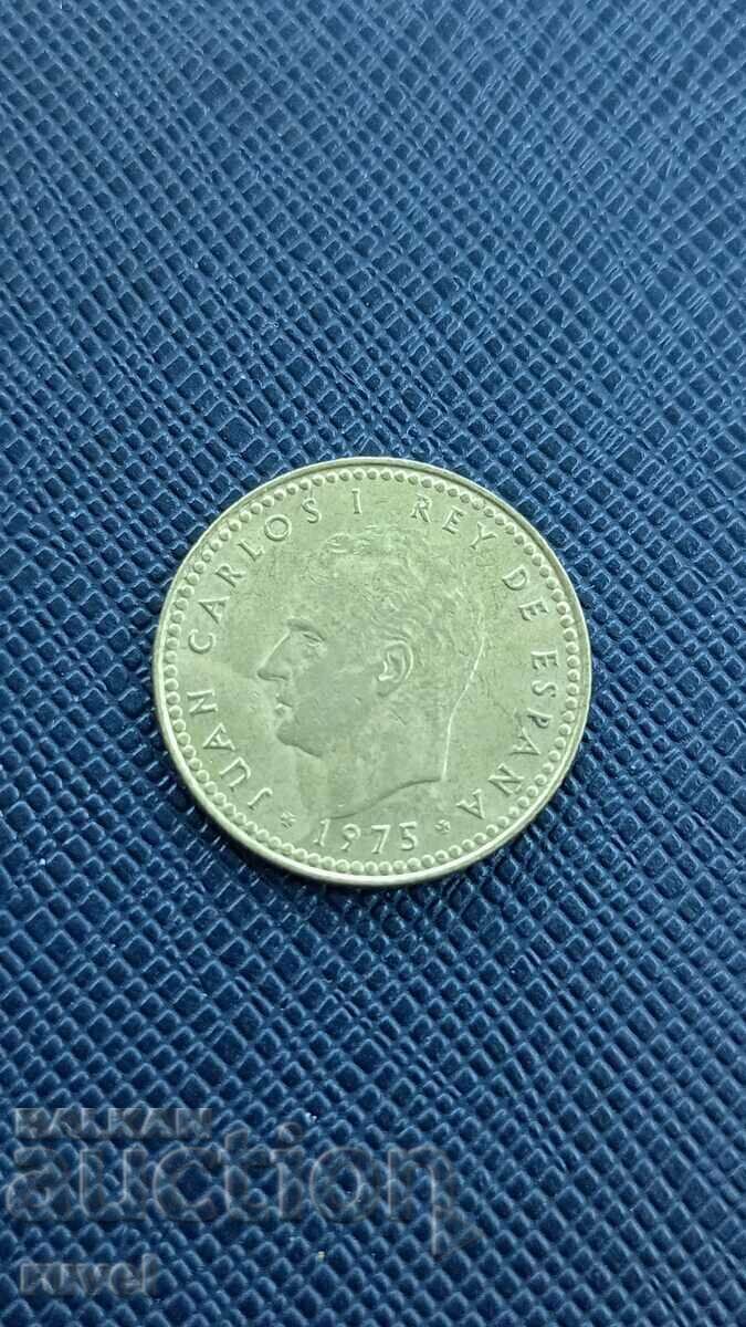 Spania, 1 peseta 1975 cu preț € 0.45 | 0.88 BGN