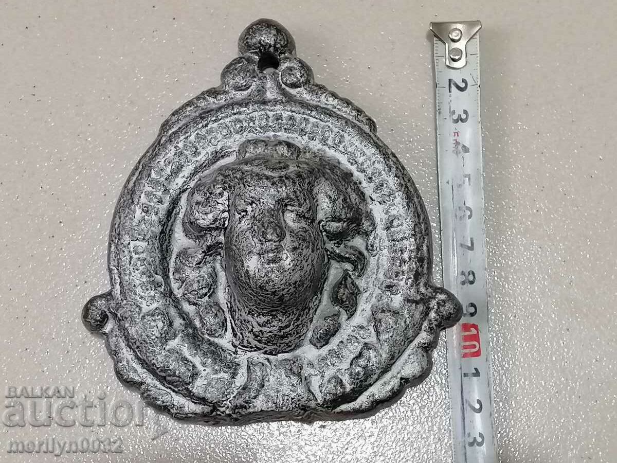 Auction Front Door Goddess Figure Figural Cast Iron Auction Front Door Goddess Figure Figural Cast Iron