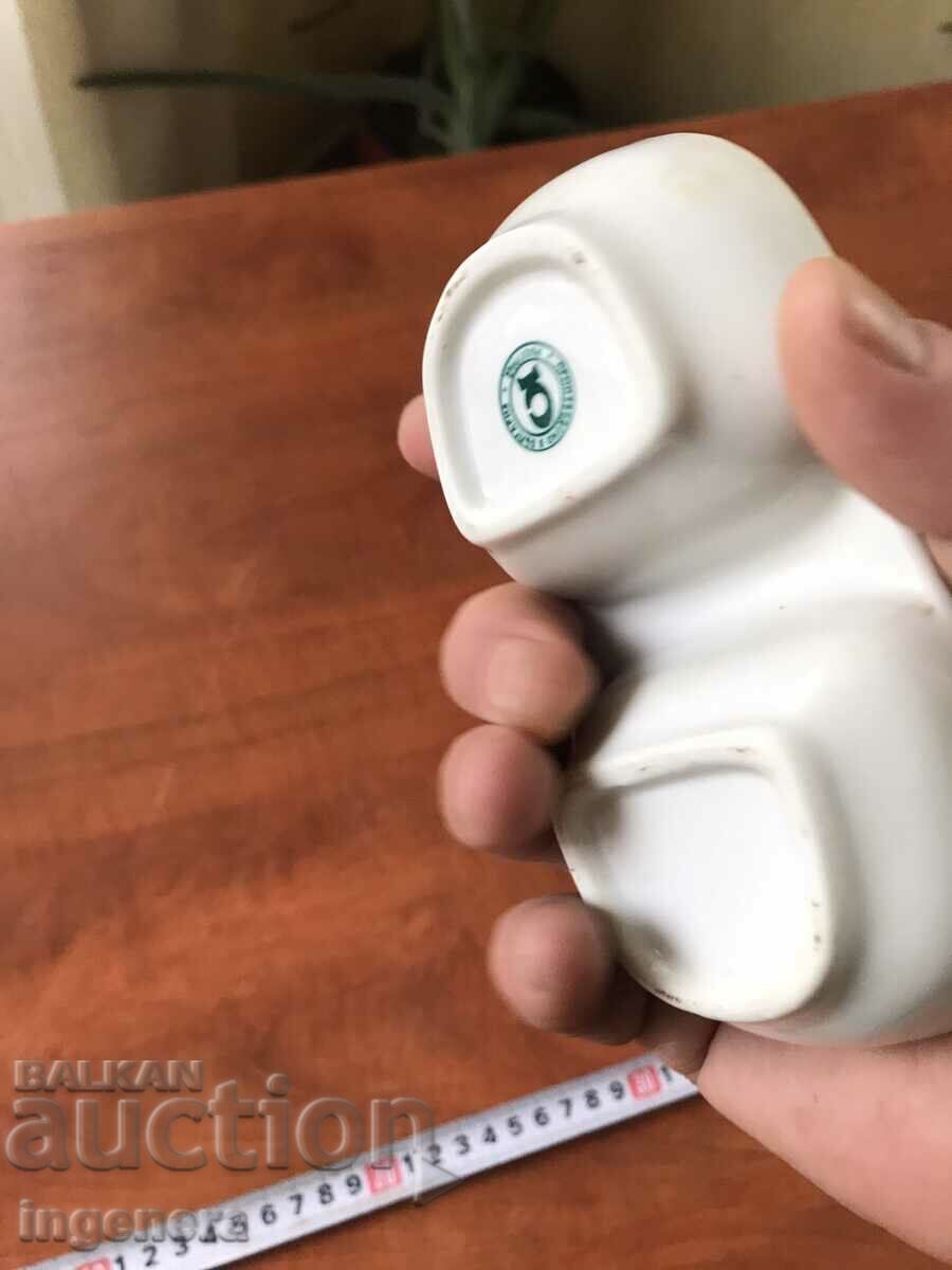 Auction PORCELAIN SALT PIPERNICA BULGARIA Auction PORCELAIN SALT PIPERNICA BULGARIA