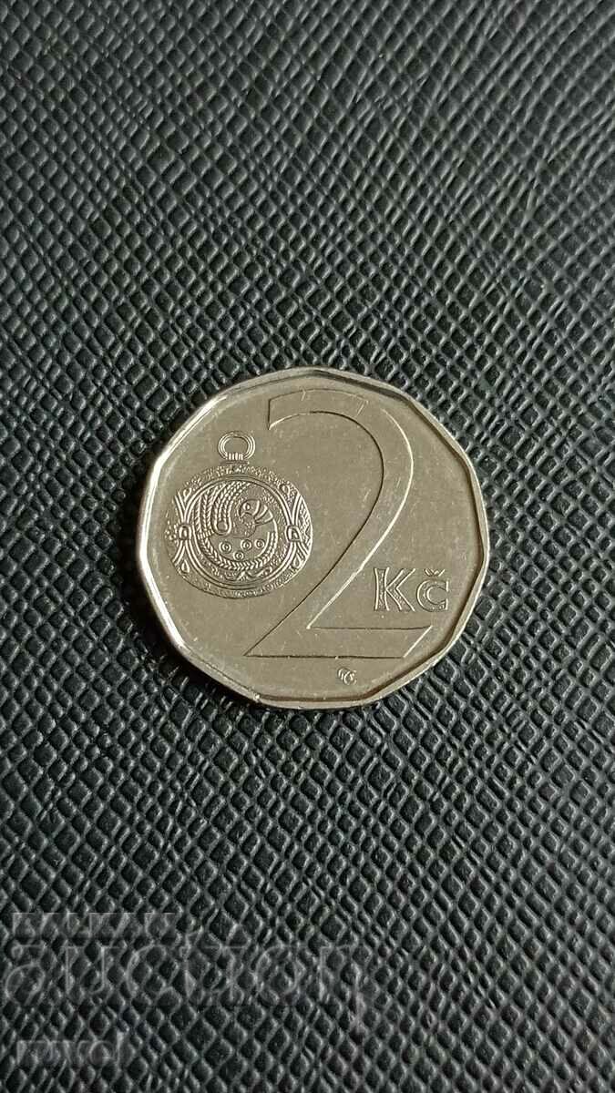 Republica Cehă 2 coroane, 2010