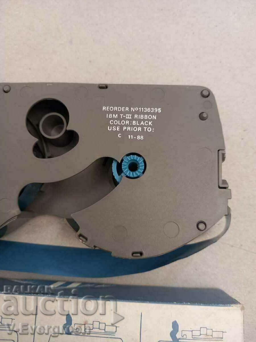 Δημοπρασία Κορδέλα γραφομηχανής IBM 70's Δημοπρασία Κορδέλα γραφομηχανής IBM 70's