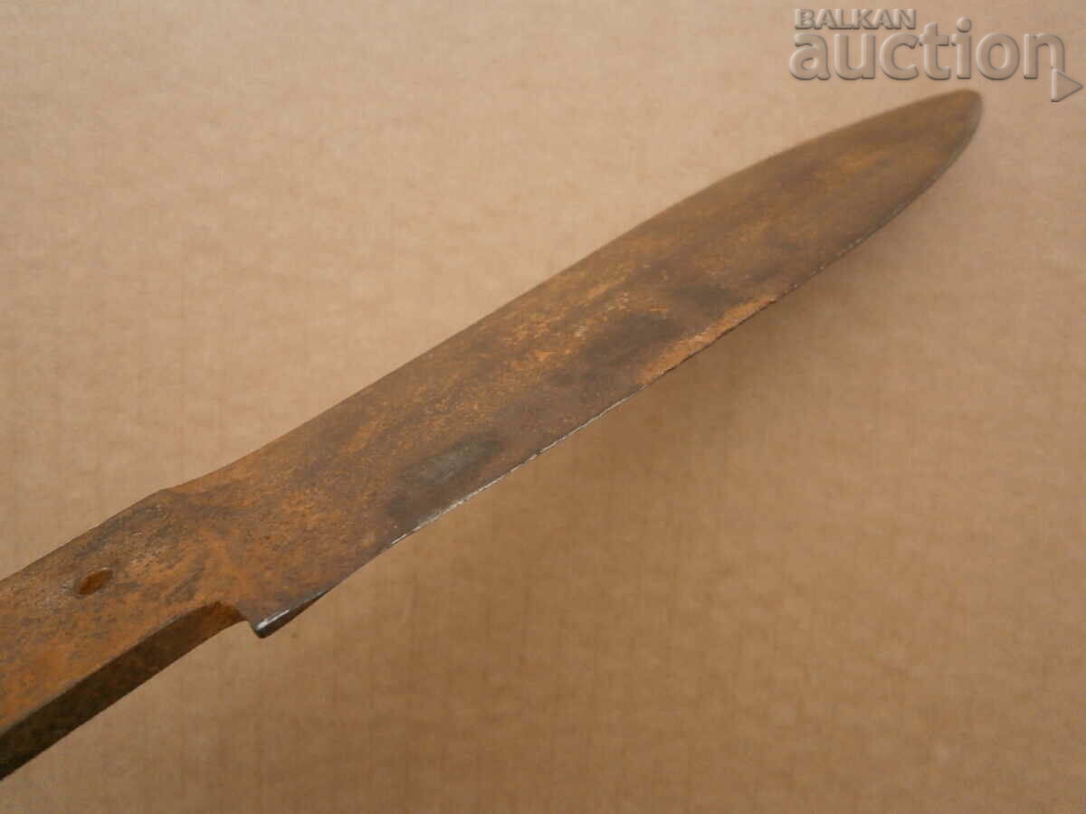 antique forged double-edged dagger throwing knife - 6 antique forged double-edged dagger throwing knife - 6