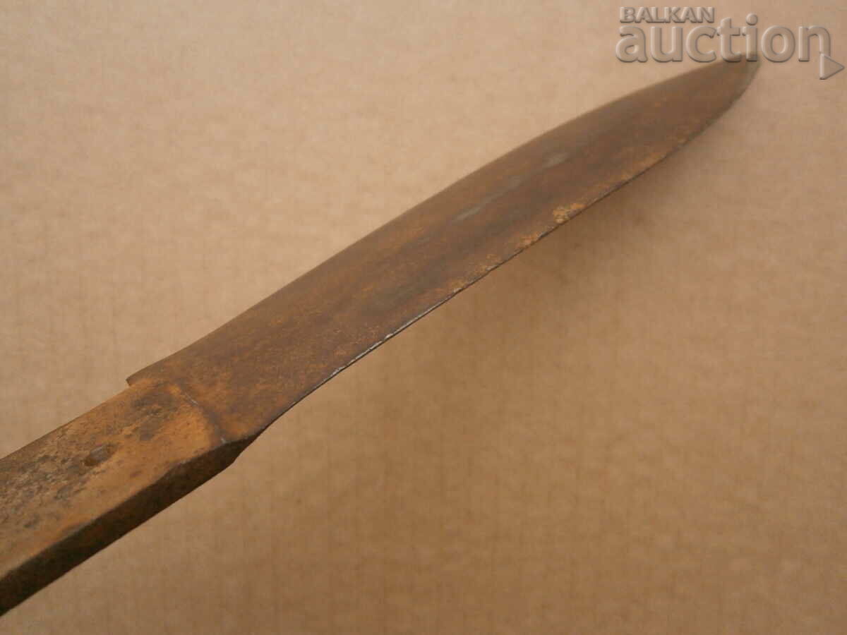 antique forged double-edged dagger throwing knife - 7 antique forged double-edged dagger throwing knife - 7