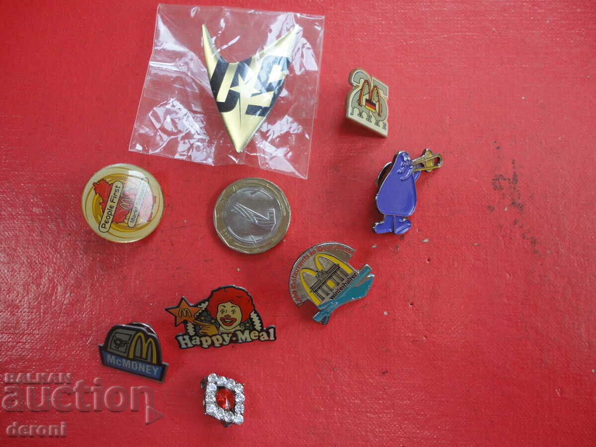 Bronze signs badges 2 - 5 Bronze signs badges 2 - 5