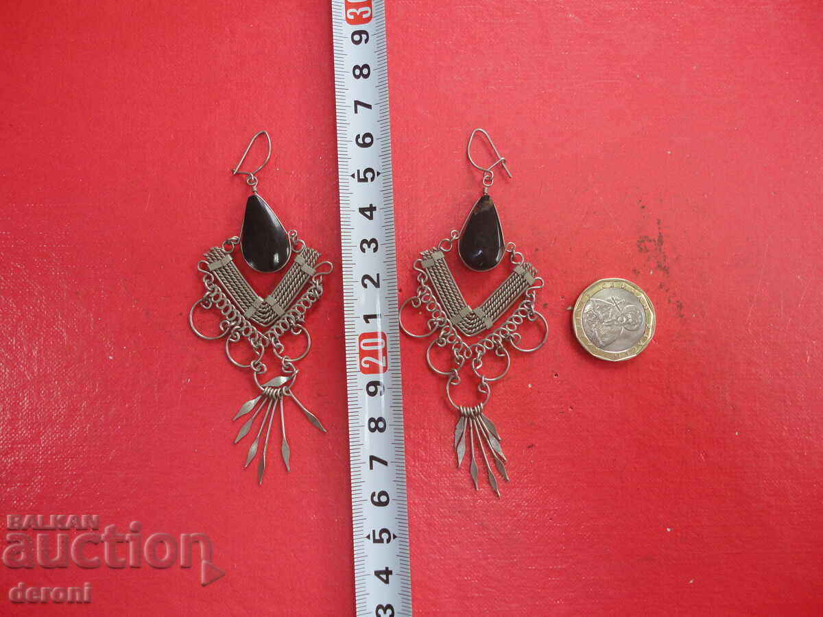 Great earrings with stones