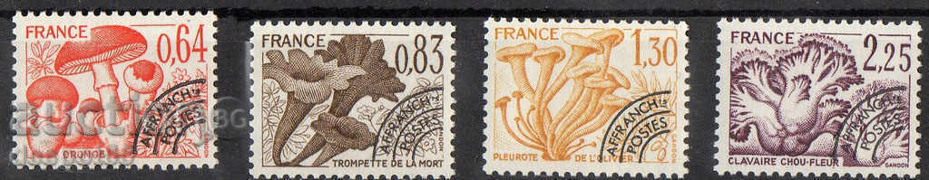 1979. France. Mushrooms. Pre-cancelled.