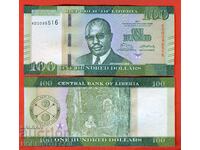 ЛИБЕРИЯ LIBERIA 100 $ емисия issue 2017 НОВА UNC