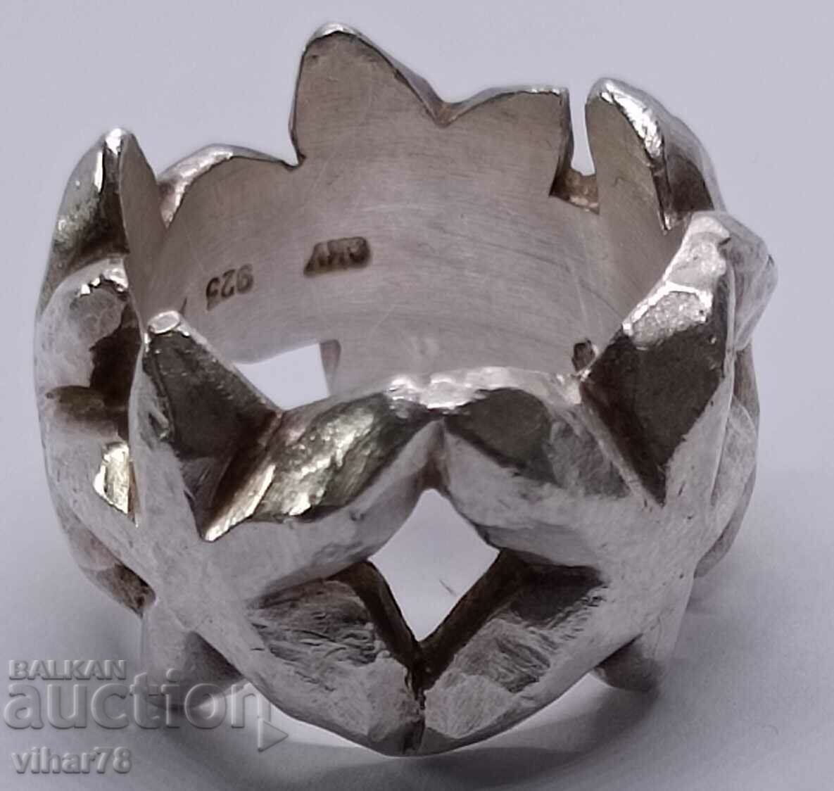 Auction  Silver ring