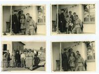 Войници от Вермахта със свещеник и семейството му 4 снимки