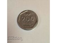 Spania 200 pesetas 1988 anul g57