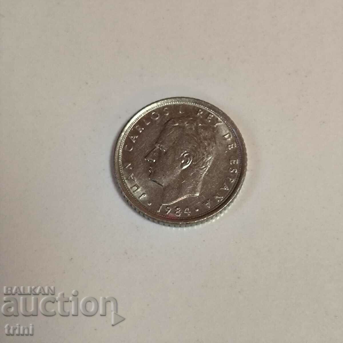 Spain 10 pesetas 1984 year g59 with price 1.00 BGN | € 0.51 Spain 10 pesetas 1984 year g59 with price 1.00 BGN | € 0.51