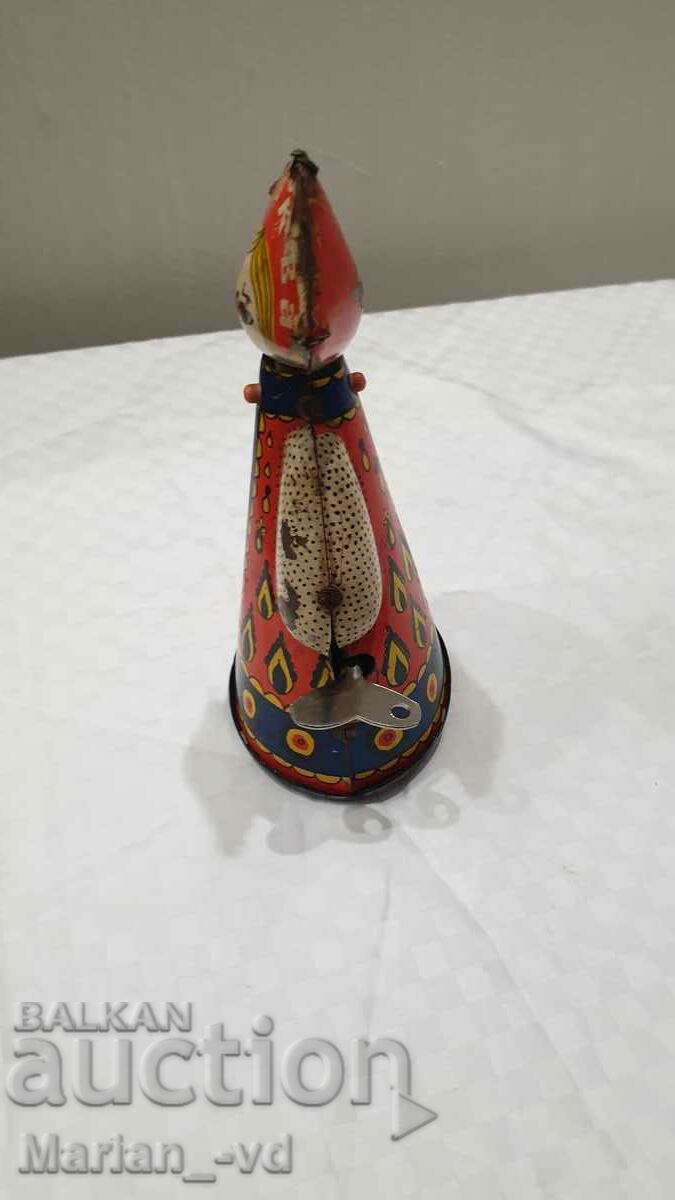 Auction Mechanical Russian tin toy Auction Mechanical Russian tin toy